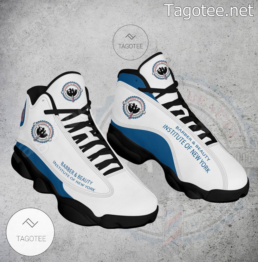 Barber & Beauty Institute of New York Logo Air Jordan 13 Shoes - EmonShop a