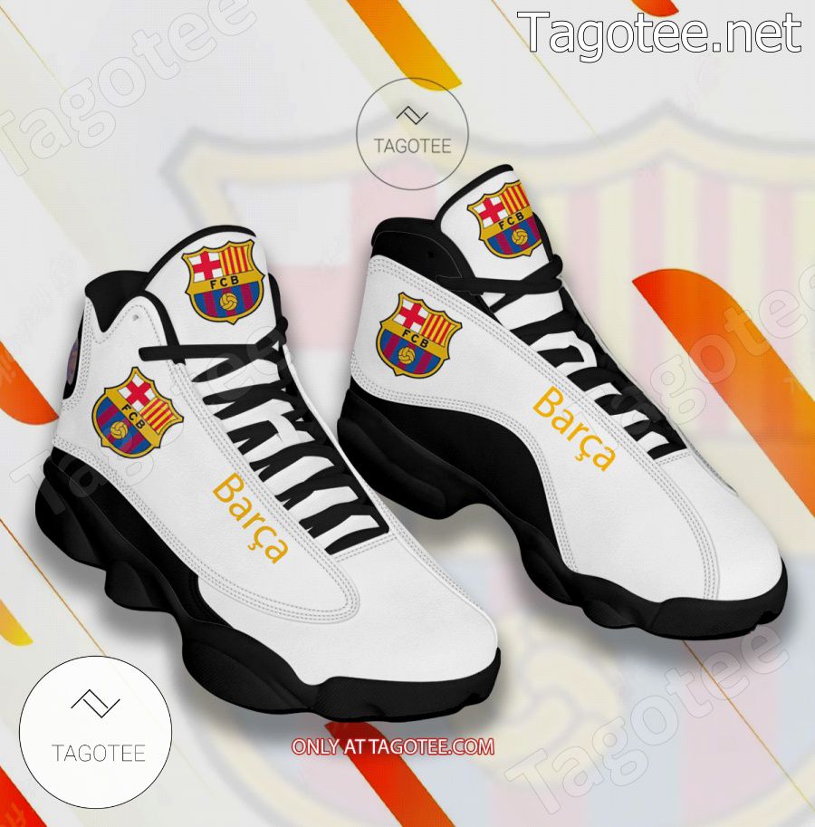 Barça Handball Logo Air Jordan 13 Shoes - BiShop a