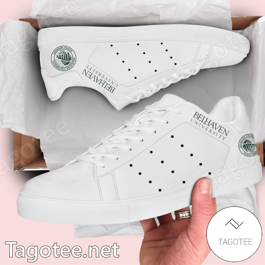 Belhaven University Logo Stan Smith Shoes - EmonShop