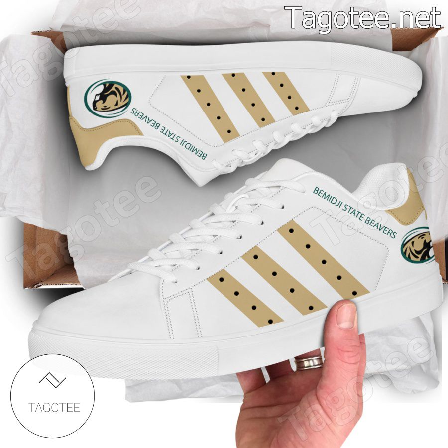 Bemidji State Beavers Hockey Stan Smith Shoes - BiShop