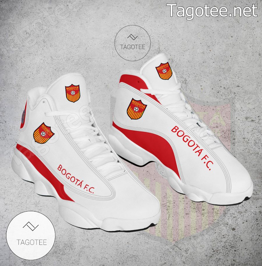 Bogota FC Logo Air Jordan 13 Shoes - EmonShop