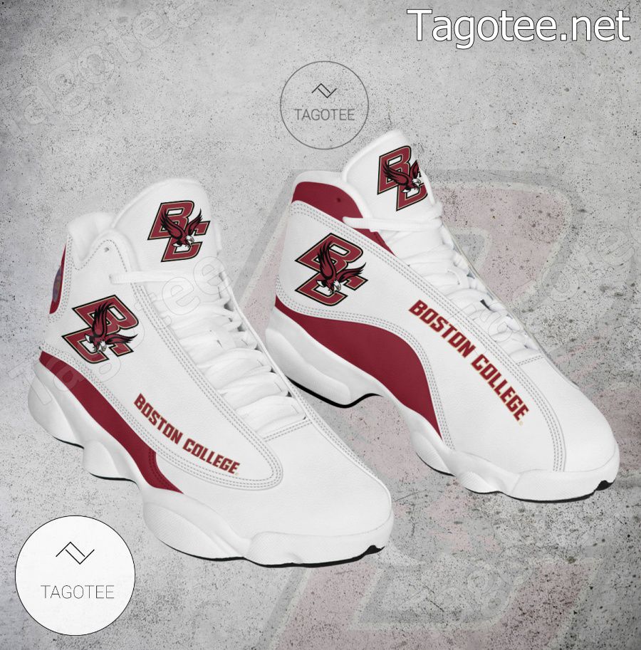 Boston College NCAA Logo Air Jordan 13 Shoes - BiShop