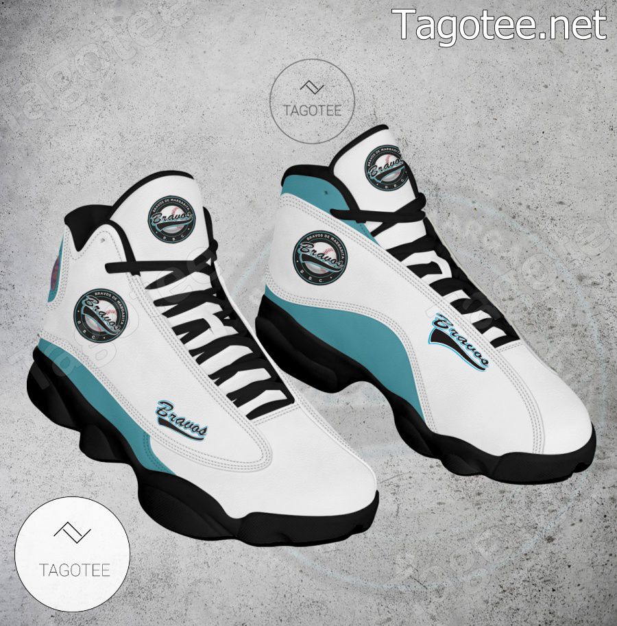 Bravos de Margarita Logo Air Jordan 13 Shoes - EmonShop a