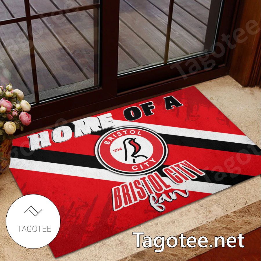 Bristol City Home Of A Fan Doormat