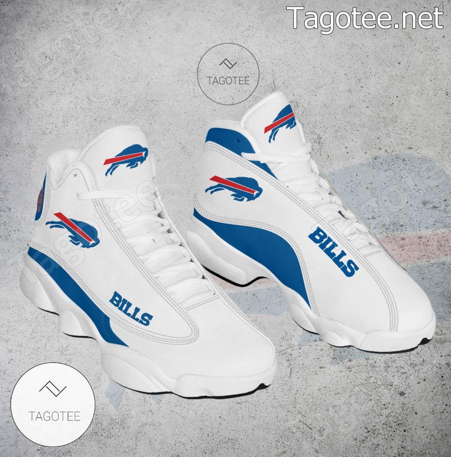 Buffalo Bills Logo Air Jordan 13 Shoes - EmonShop