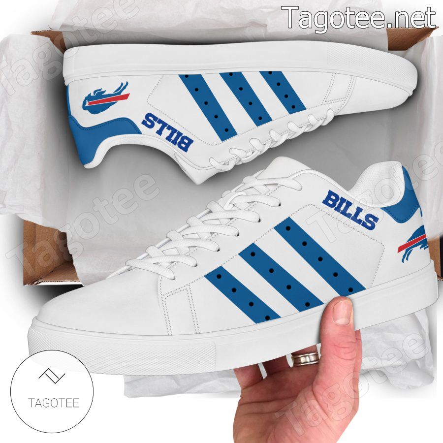 Buffalo Bills NFL Logo Stan Smith Shoes - EmonShop