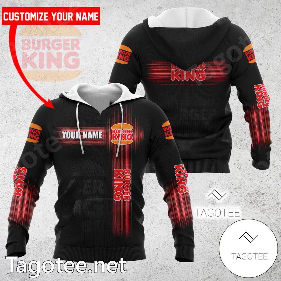 Burger King Custom Logo T-shirt, Hoodie - MiuShop a