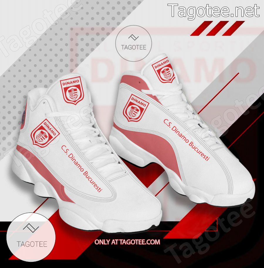 C.S. Dinamo Bucuresti Handball Logo Air Jordan 13 Shoes - BiShop