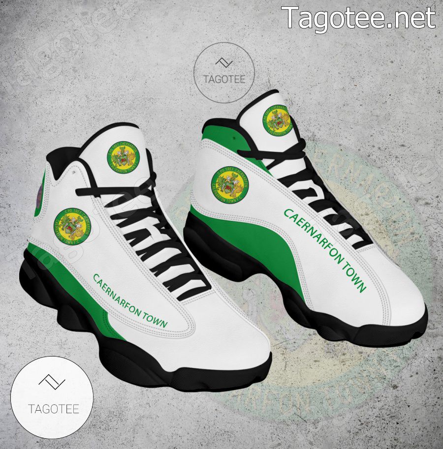 Caernarfon Town Logo Air Jordan 13 Shoes - EmonShop a