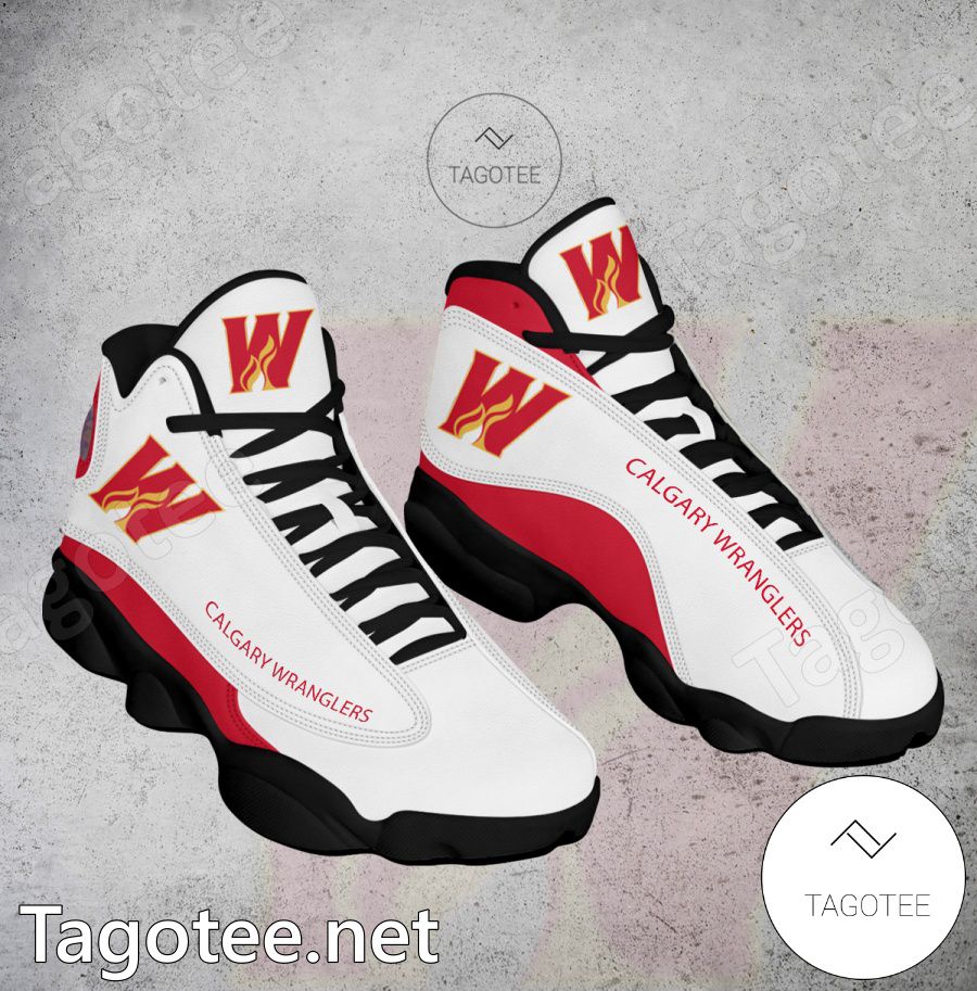 Calgary Wranglers Club Air Jordan 13 Shoes - BiShop a