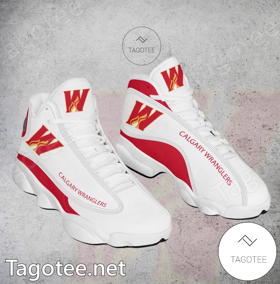 Calgary Wranglers Club Air Jordan 13 Shoes - BiShop