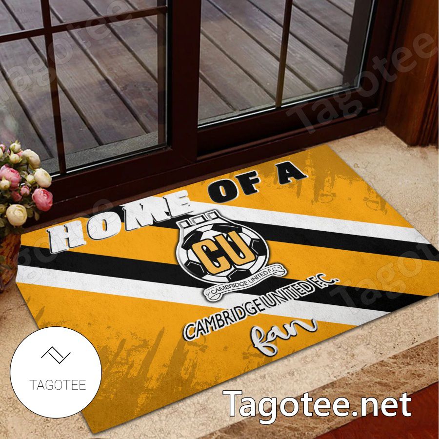 Cambridge United F.C Home Of A Fan Doormat