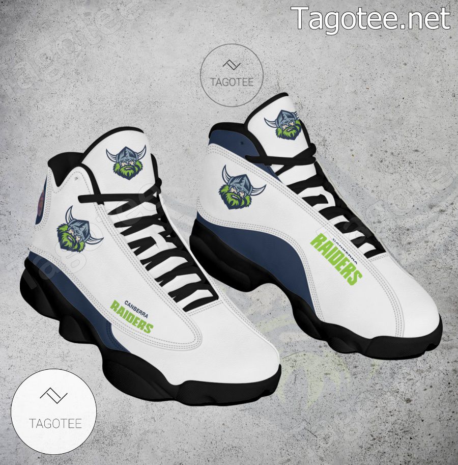 Canberra Raiders Logo Air Jordan 13 Shoes - EmonShop a