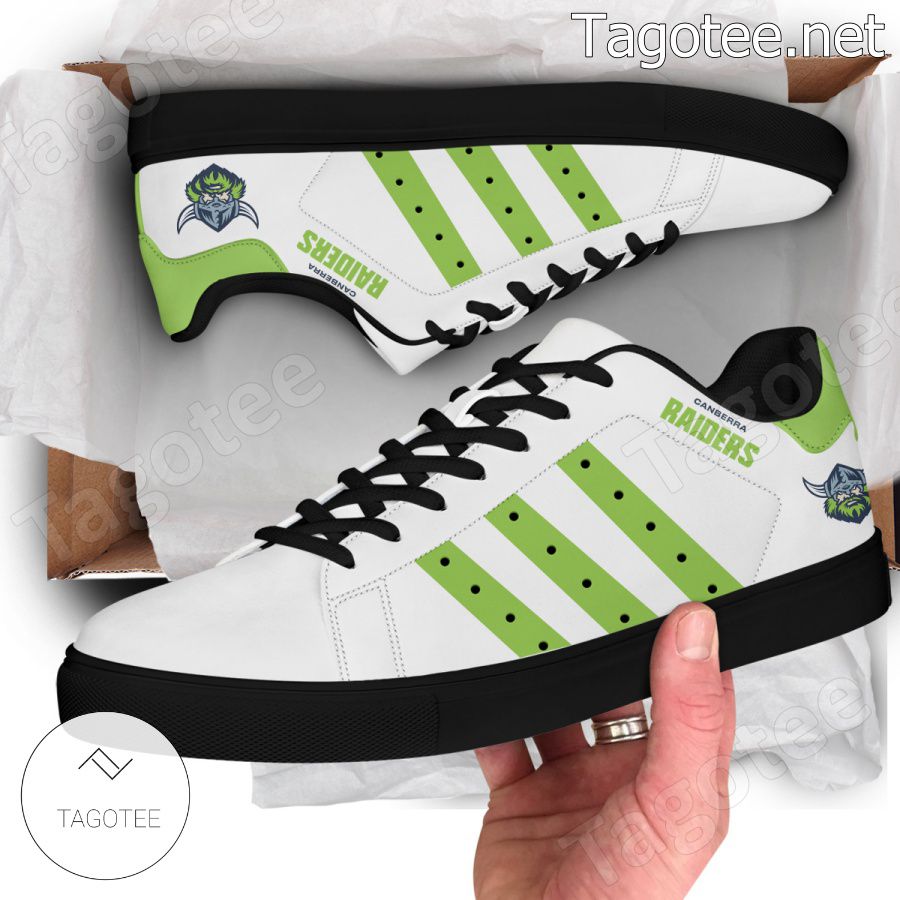 Canberra Raiders NRL Logo Stan Smith Shoes - EmonShop a