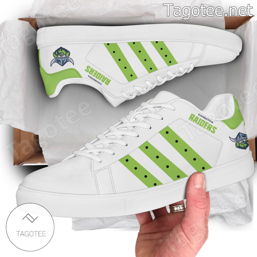 Canberra Raiders NRL Logo Stan Smith Shoes - EmonShop