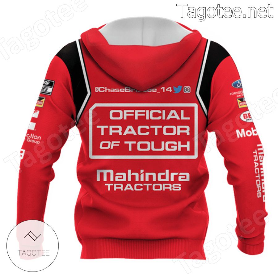 Car Racing Mahindra Tractors Chase Briscoe Hoodie a