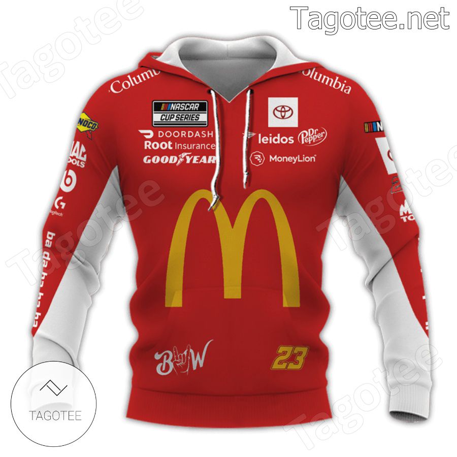 Car Racing Mcdonald's Red Hoodie