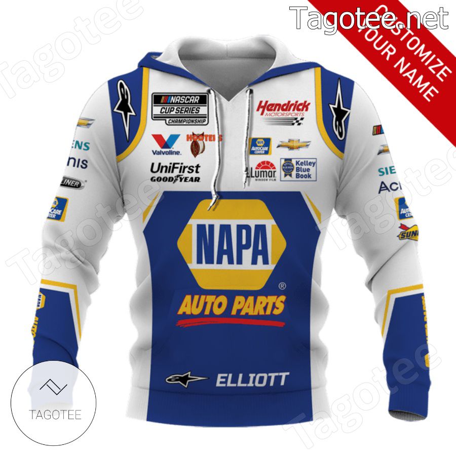 Car Racing Napa Auto Parts Hoodie And Pants