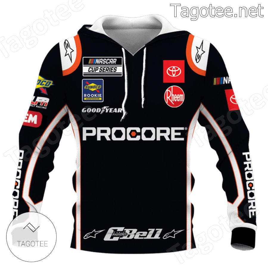 Car Racing Procore Christopher Bell Hoodie