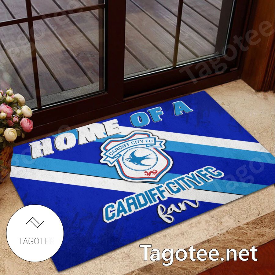 Cardiff City F.C Home Of A Fan Doormat