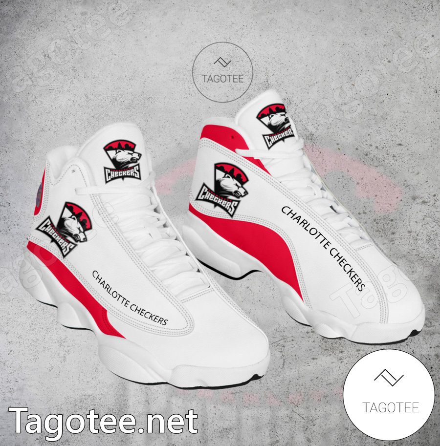 Charlotte Checkers Club Air Jordan 13 Shoes - BiShop