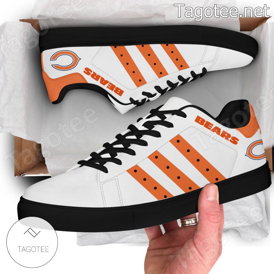 Chicago Bears NFL Logo Stan Smith Shoes - EmonShop a