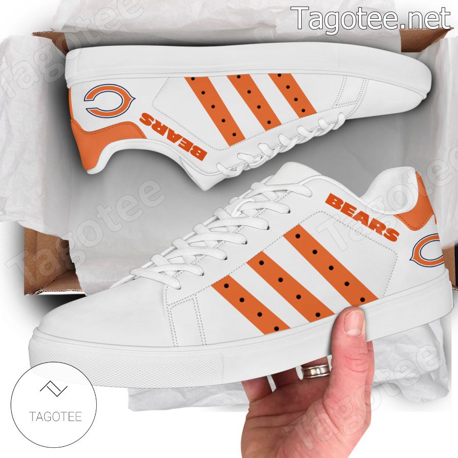 Chicago Bears NFL Logo Stan Smith Shoes - EmonShop