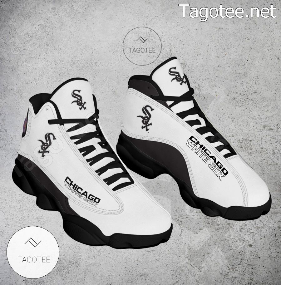 Chicago White Sox Logo Air Jordan 13 Shoes - EmonShop a