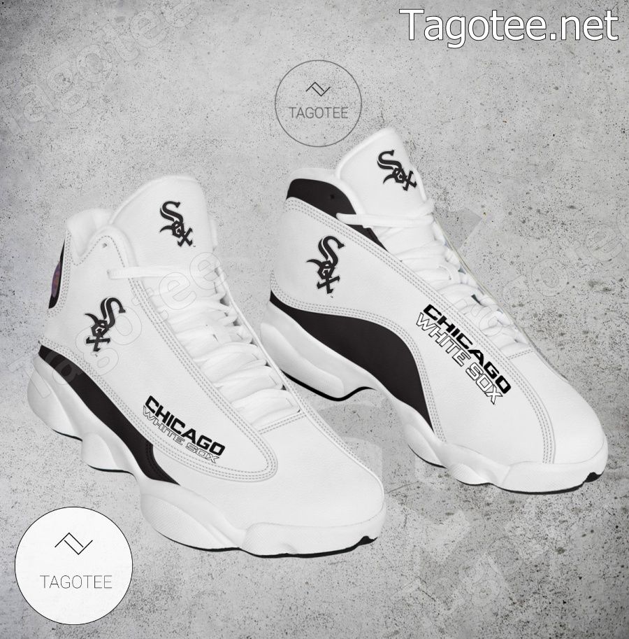 Chicago White Sox Logo Air Jordan 13 Shoes - EmonShop