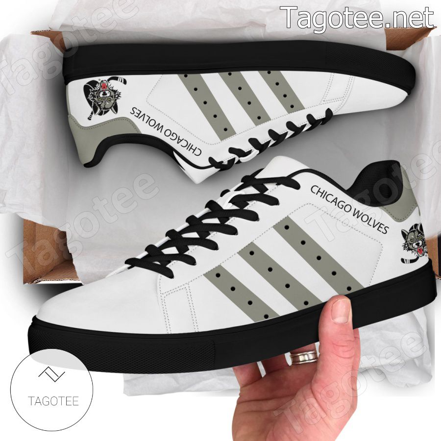 Chicago Wolves Hockey Stan Smith Shoes - BiShop a