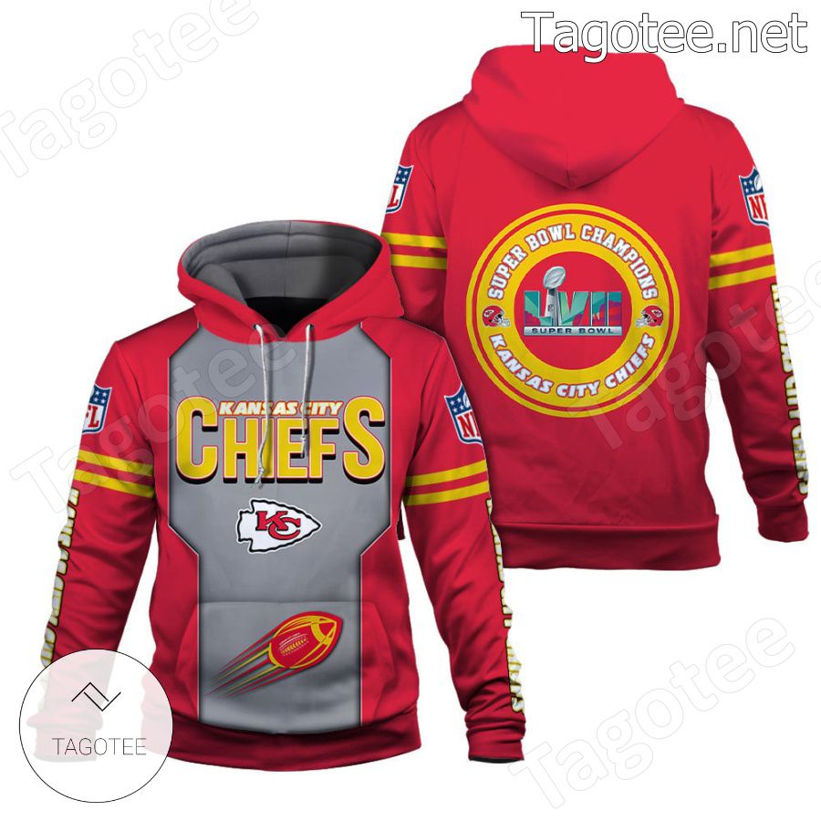 Chiefs Champions Red Color Kansas City Chiefs Fan NFL Hoodie