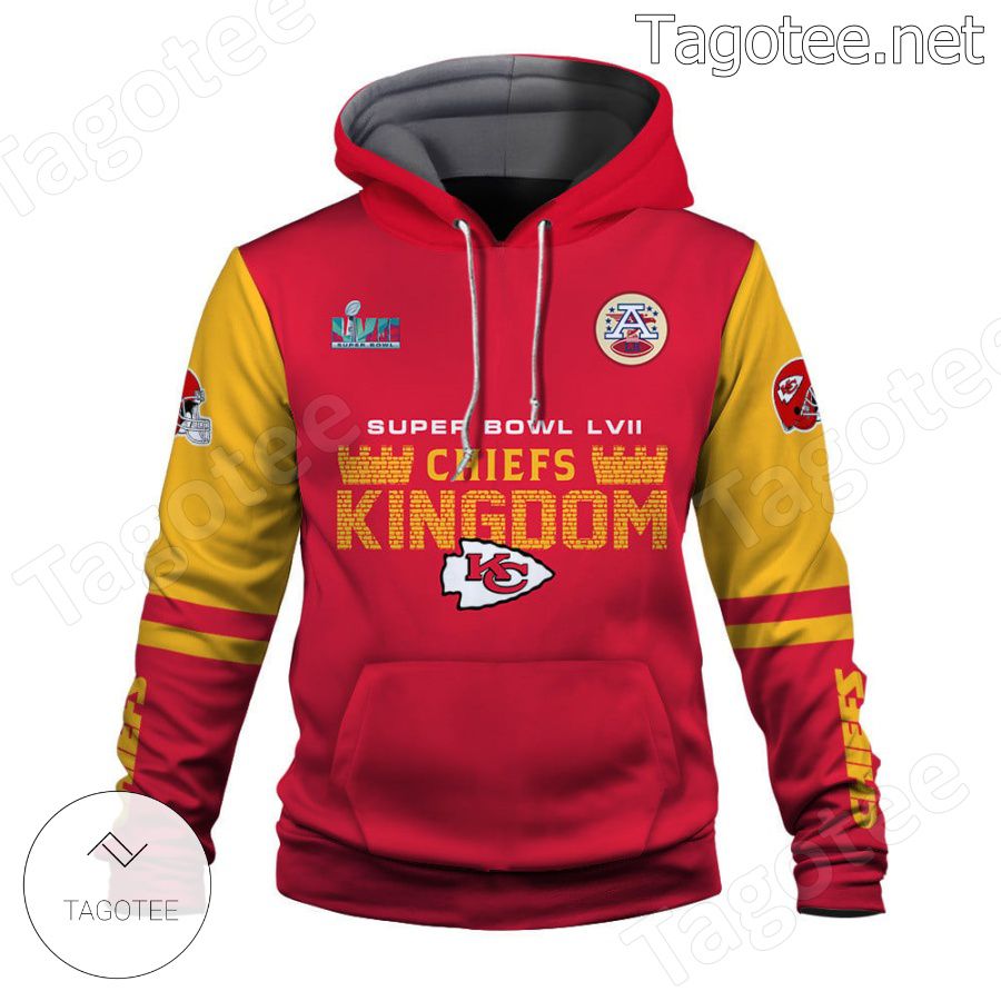 Chiefs Kingdom We Own The LVII Super Bowl Kansas City Chiefs Fan NFL Hoodie a