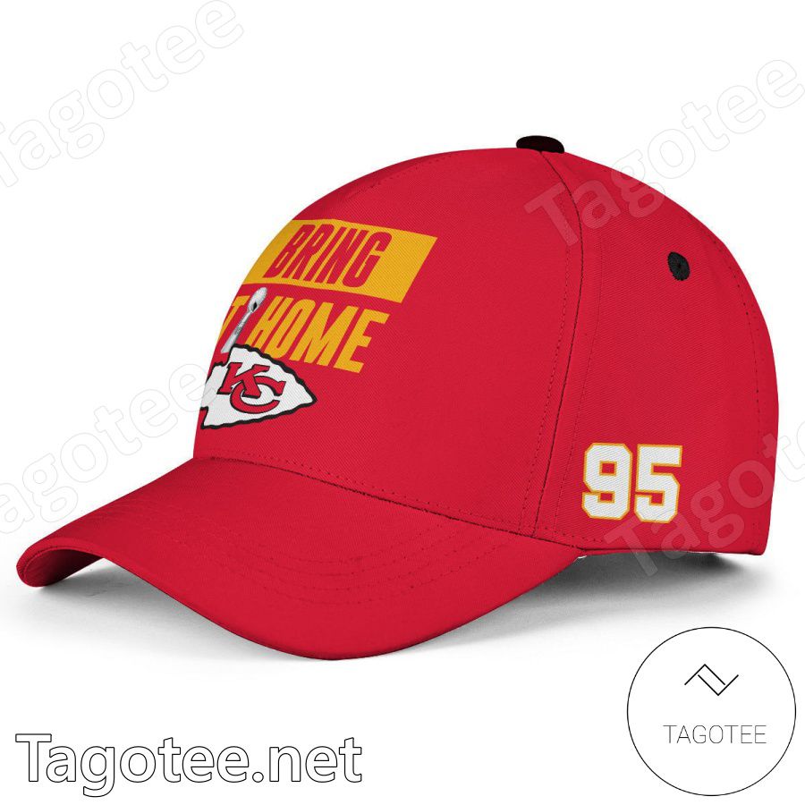 Chris Jones 95 Bring It Home Super Bowl LVII 2023 NFL Kansas City Chiefs Classic Cap Hat