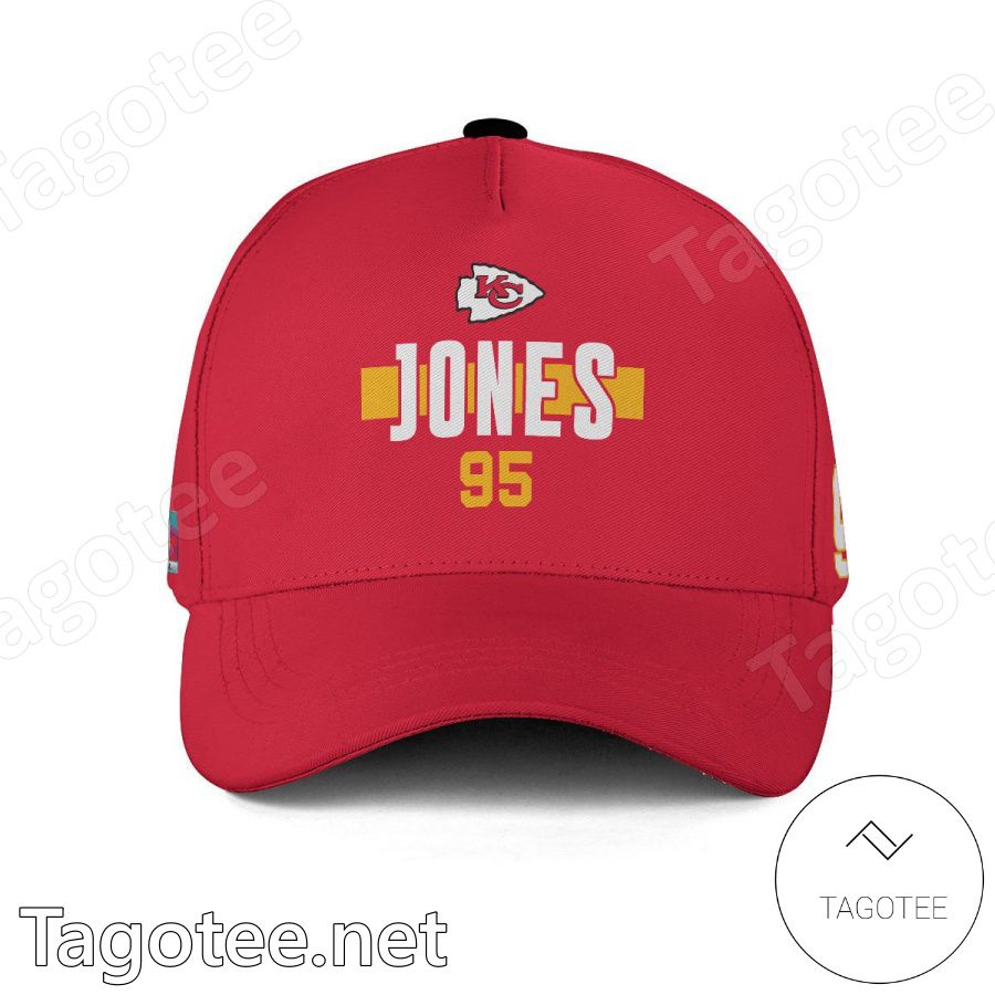 Chris Jones Number 95 Super Bowl LVII Kansas City Chiefs Classic Cap Hat