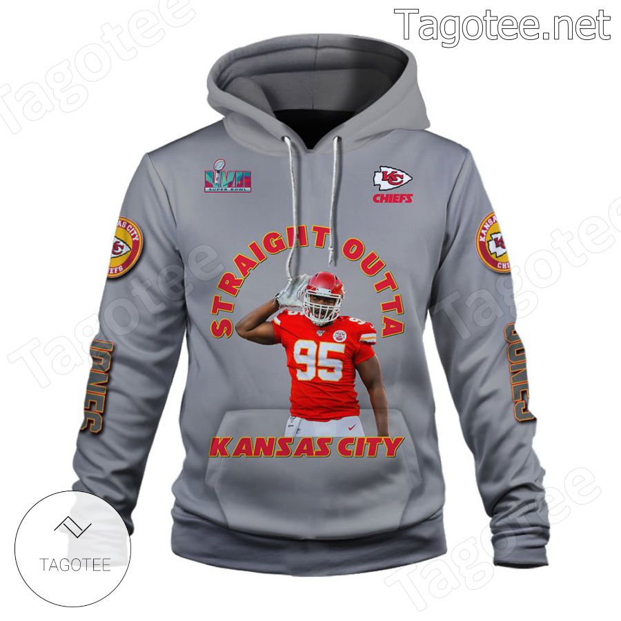 Chris Jones Red And Gold Until I Am Dead And Cold Kansas City Chiefs Fan NFL Hoodie a