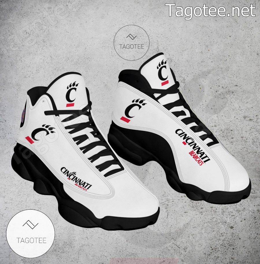 Cincinnati Bearcats NCAA Logo Air Jordan 13 Shoes - BiShop a