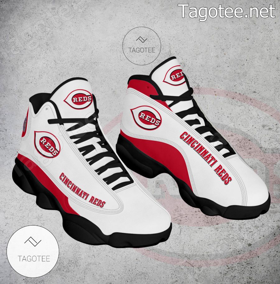 Cincinnati Reds Logo Air Jordan 13 Shoes - EmonShop a