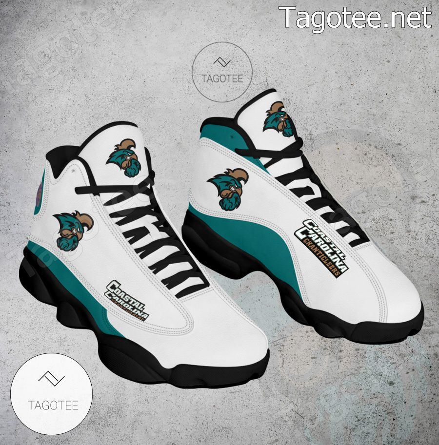 Coastal Carolina NCAA Logo Air Jordan 13 Shoes - BiShop a