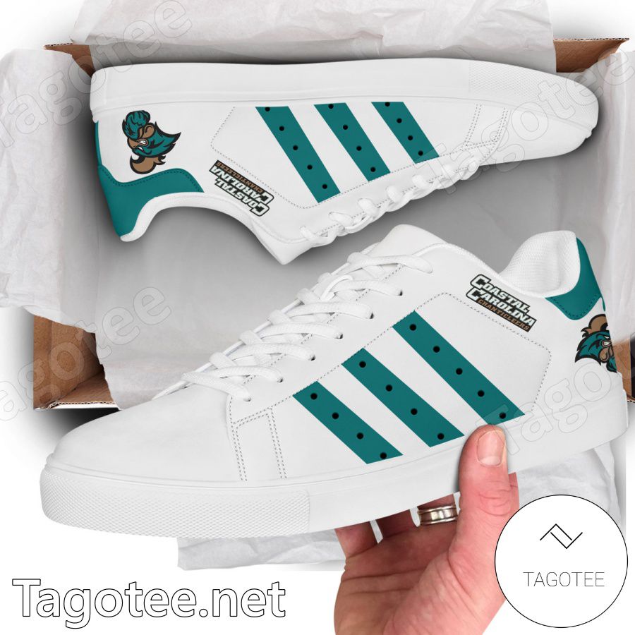 Coastal Carolina NCAA Stan Smith Shoes - BiShop