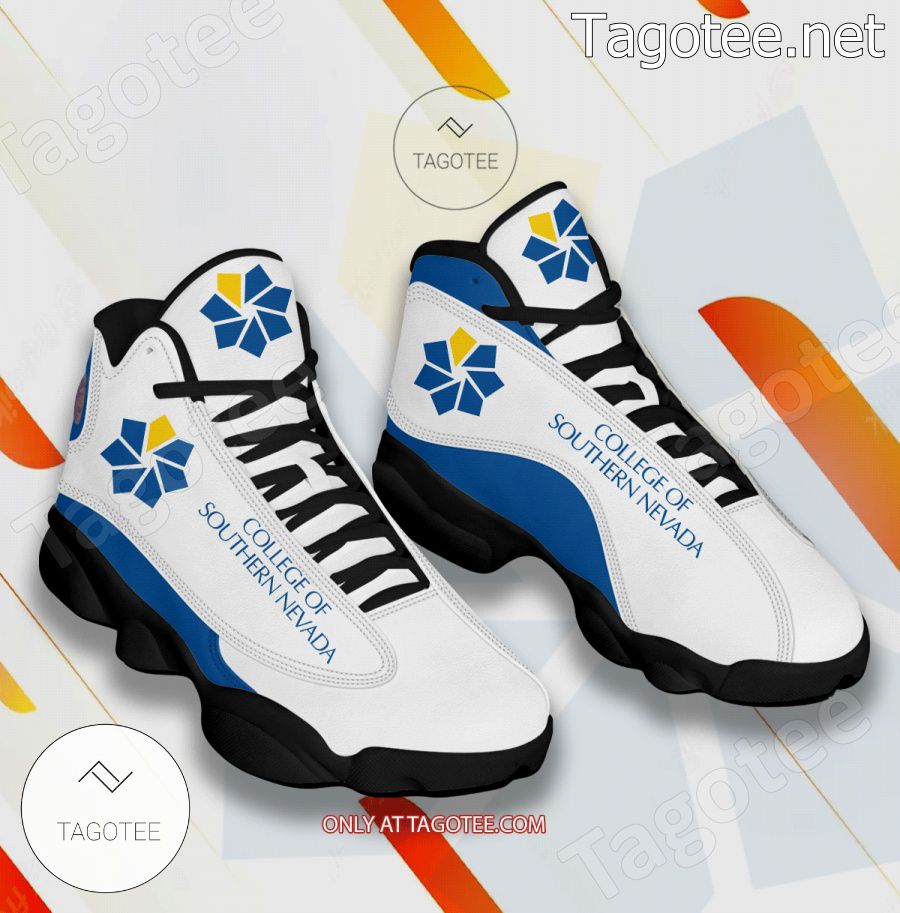 College of Southern Nevada Air Jordan 13 Shoes - EmonShop a