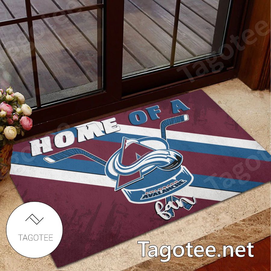 Colorado Avalanche Home Of A Fan Doormat