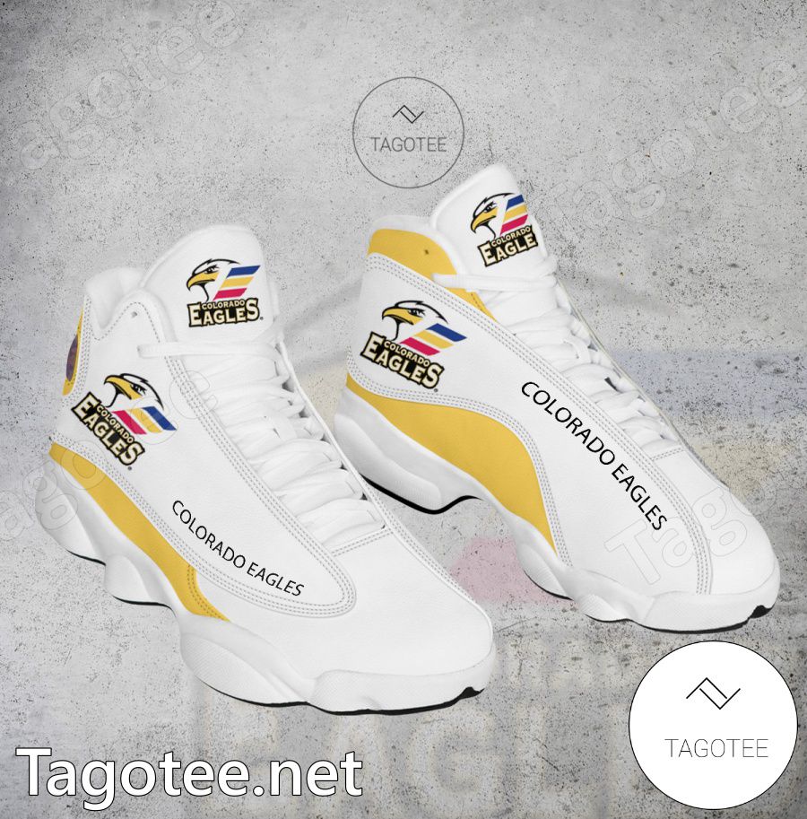 Colorado Eagles Club Air Jordan 13 Shoes - BiShop