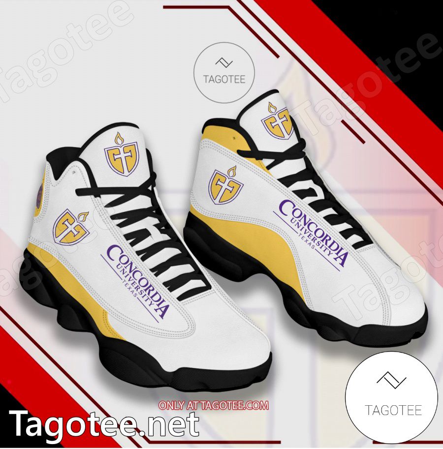 Concordia University Texas Logo Air Jordan 13 Shoes - BiShop a