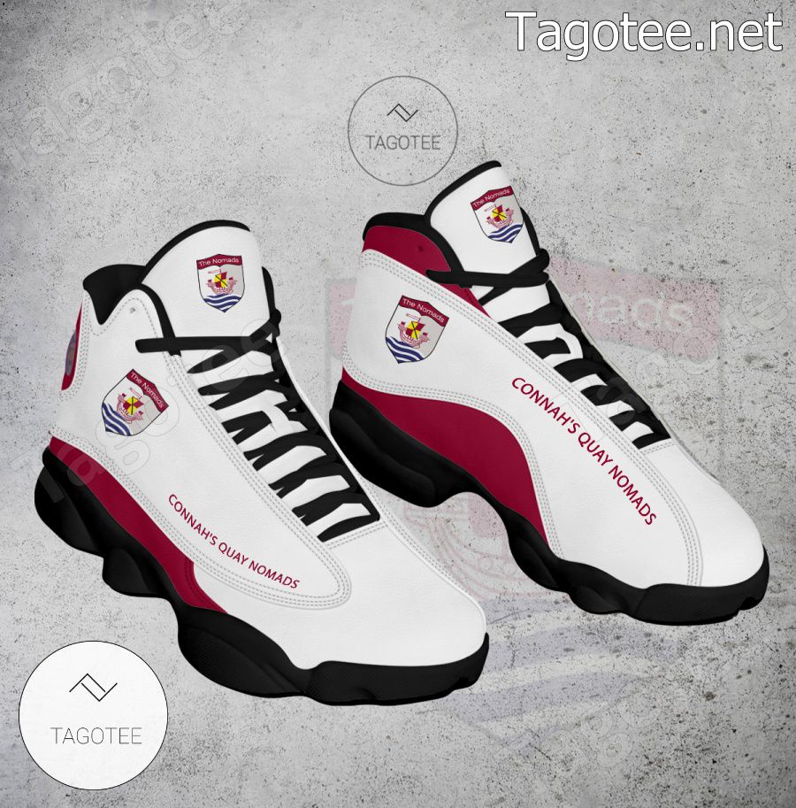 Connah's Quay Nomads Logo Air Jordan 13 Shoes - EmonShop a