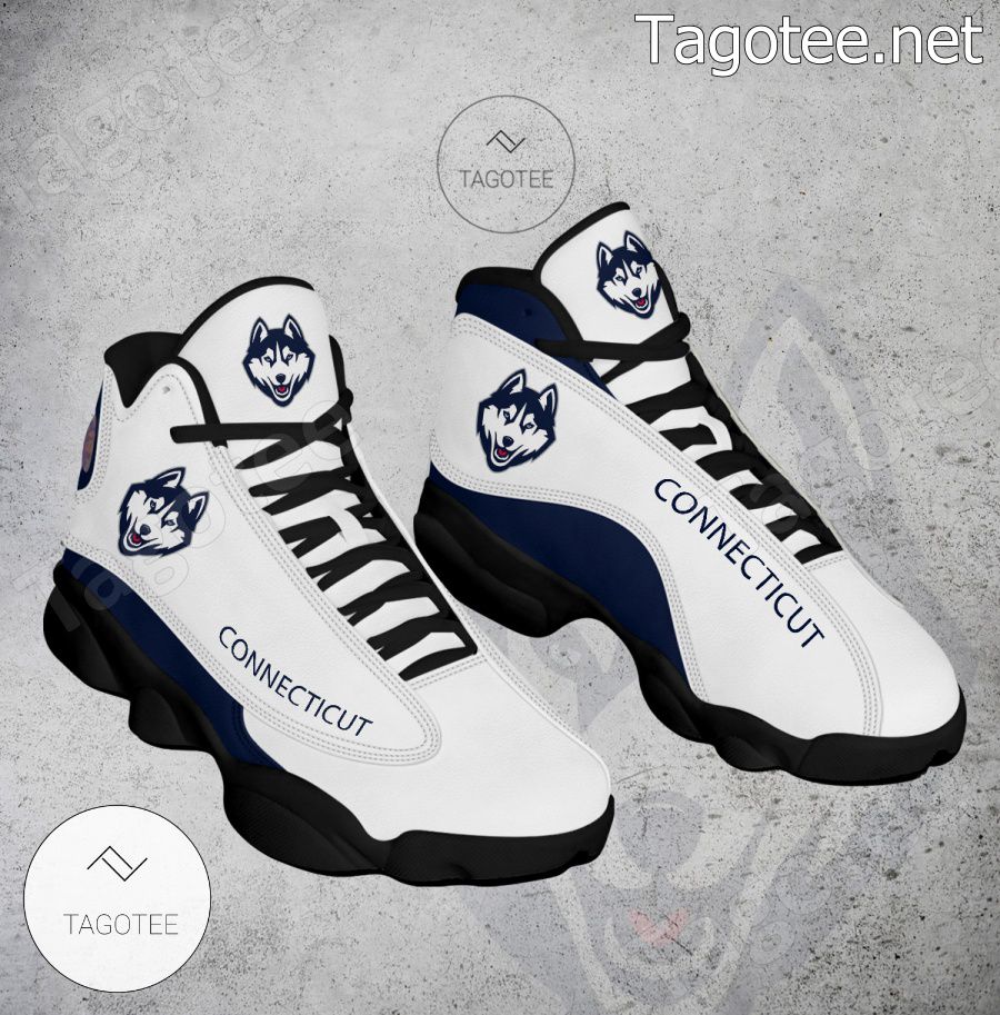 Connecticut NCAA Logo Air Jordan 13 Shoes - BiShop a