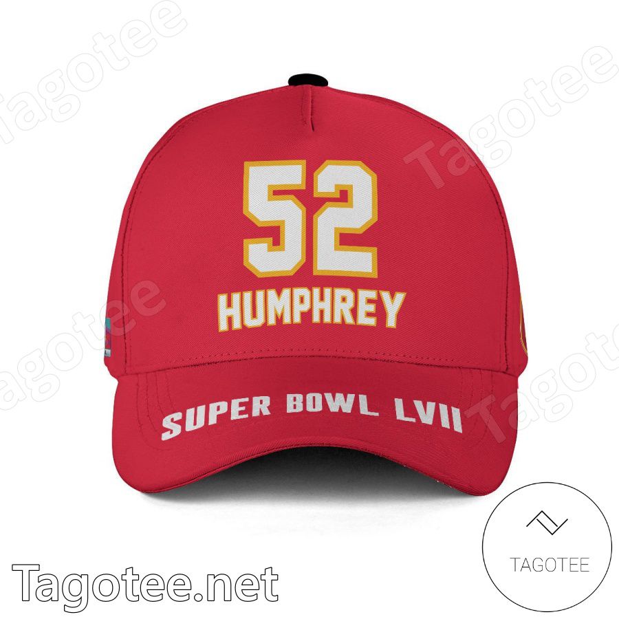 Creed Humphrey 52 Kansas City Chiefs 2023 Super Bowl LVII Classic Cap Hat