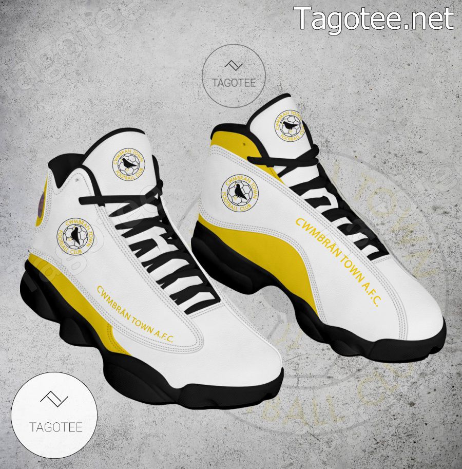 Cwmbran Town Logo Air Jordan 13 Shoes - EmonShop a