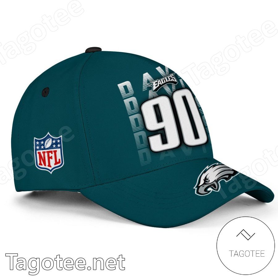 Davis 90 Super Bowl Champion Philadelphia Eagles Classic Cap Hat a