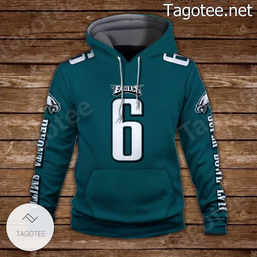 DeVonta Smith 6 Beat The Chiefs Go Birds Philadelphia Eagles Fan NFL Hoodie a