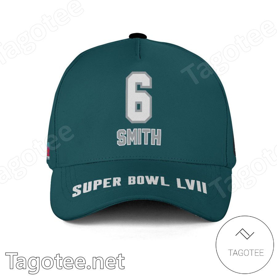 DeVonta Smith 6 Philadelphia Eagles 2023 Super Bowl Classic Cap Hat